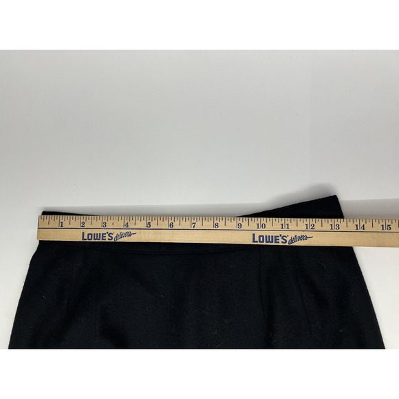Womens Radcliffe Black Wool Skirt Size Unknown - Picture 10 of 12